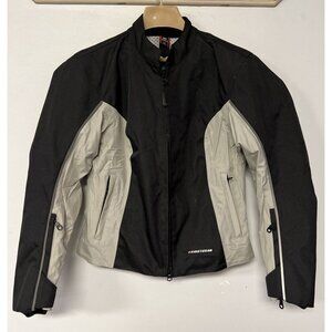 Firstgear Womens Motorcycle Jacket Black & Gray Medium
